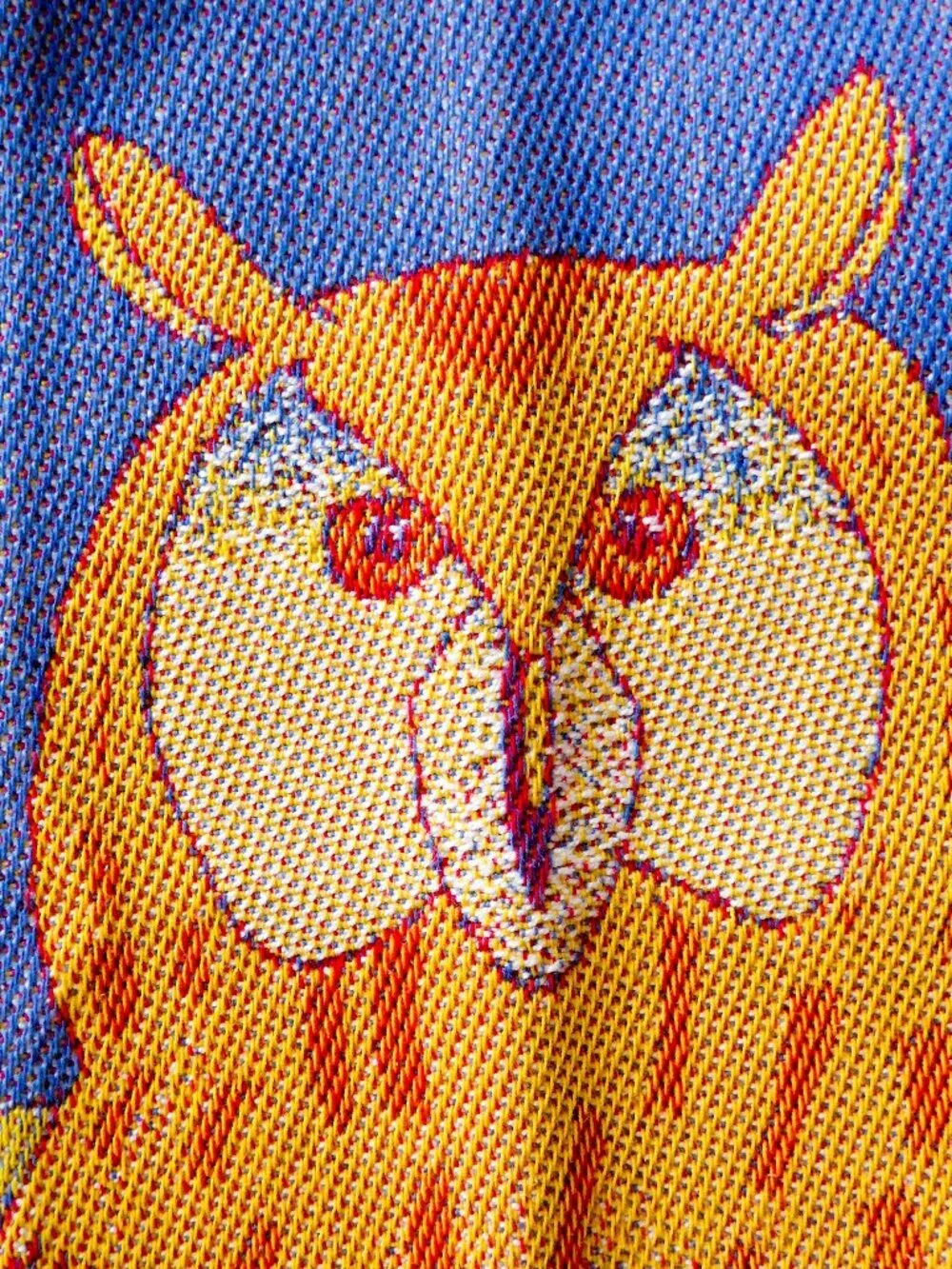 Set of three Ekelund Master Weavers Cotton Kitchen Towels – Cow, Frog and Owl
